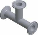 DT-4..2-4 (DT-8) Hygienic Clamp Joint: Straight Tee Trójnik z połączeniem zaciskowym ll prices ex works Inch mm Inch mm SF SF4 / 4 6,5 2,250 57,2 / 8 9,5 2,250 57,2 / 2 2,70 2,250 57,2 / 4 9,05 2,75