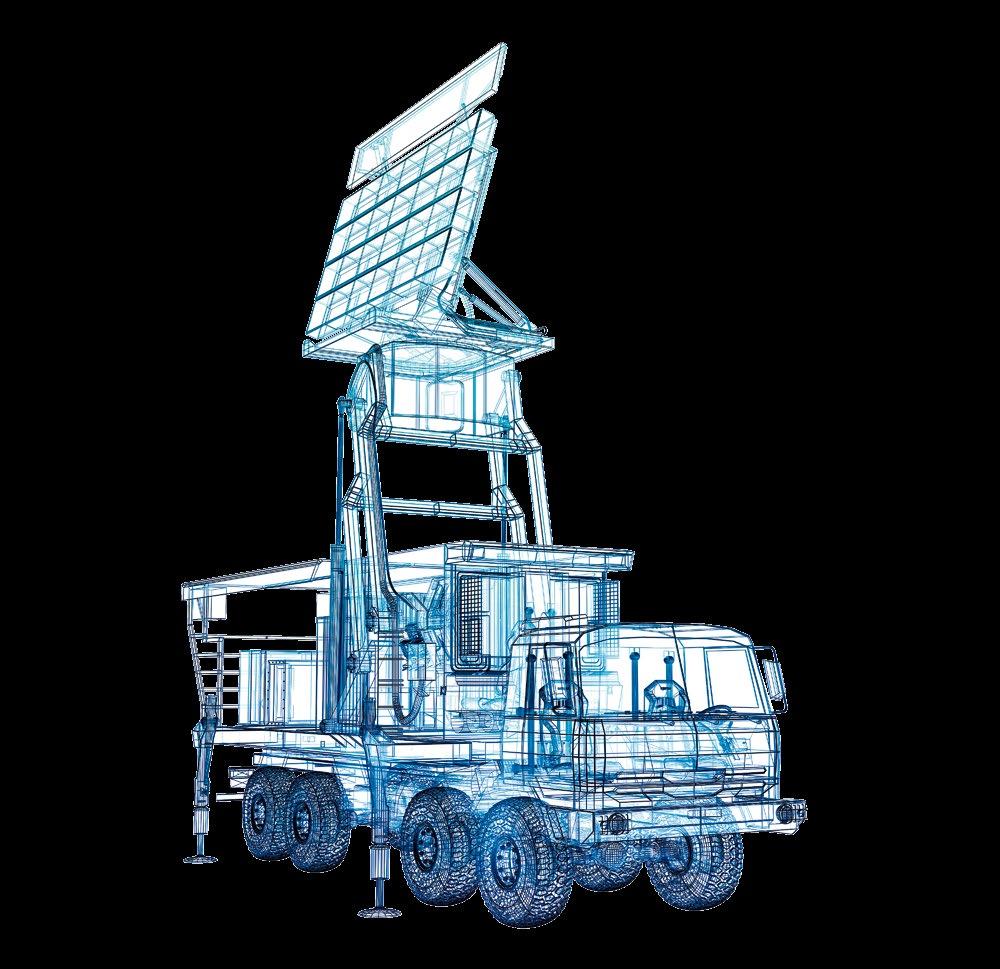 PIT-RADWAR SA / Katalog Mobilny trójwspółrzędny radar obserwacyjny średniego zasięgu TRS-15 Mobilny trójwspółrzędny radar obserwacyjny średniego zasięgu TRS-15 jest przeznaczony do pracy w systemie