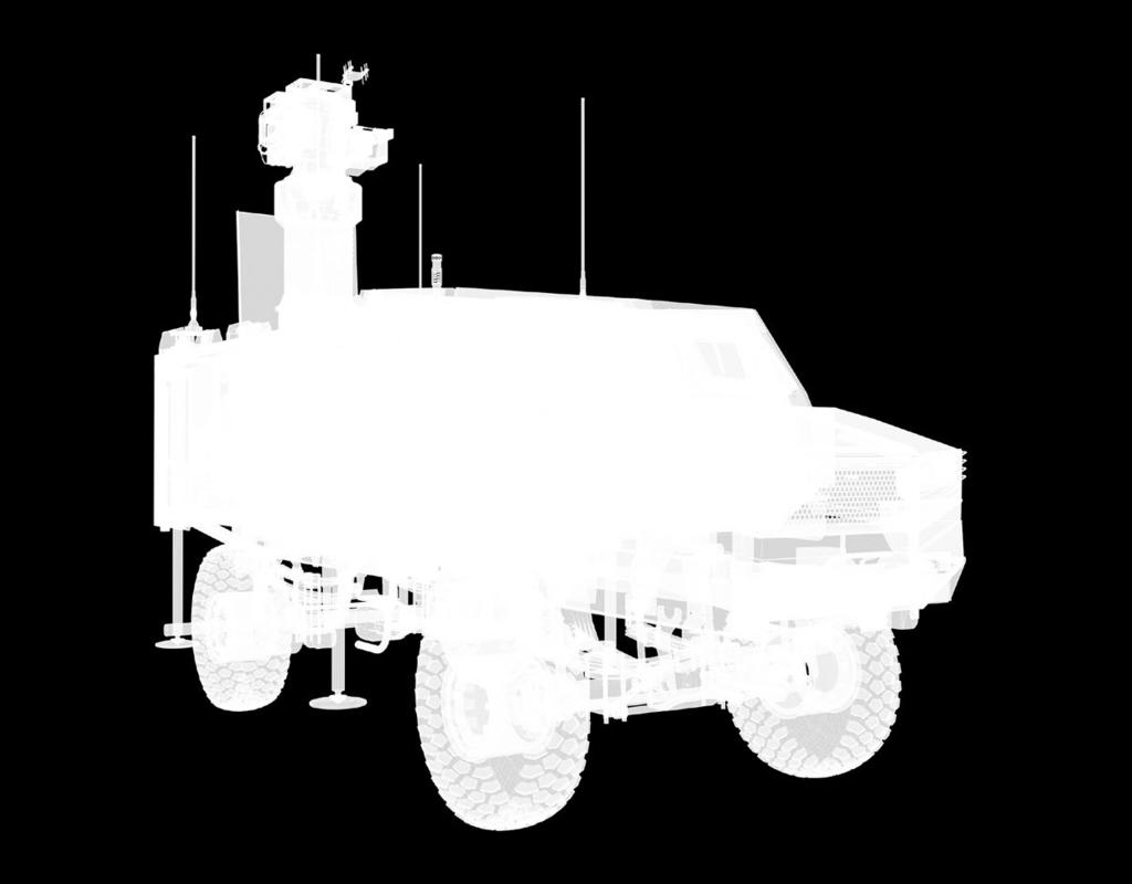 Katalog / PIT-RADWAR SA Wóz kierowania ogniem WG-35 Wóz Kierowania Ogniem WG-35 wraz ze swoją zintegrowaną głowicą śledzącą i oprogramowaniem stanowi element systemu dowodzenia baterii