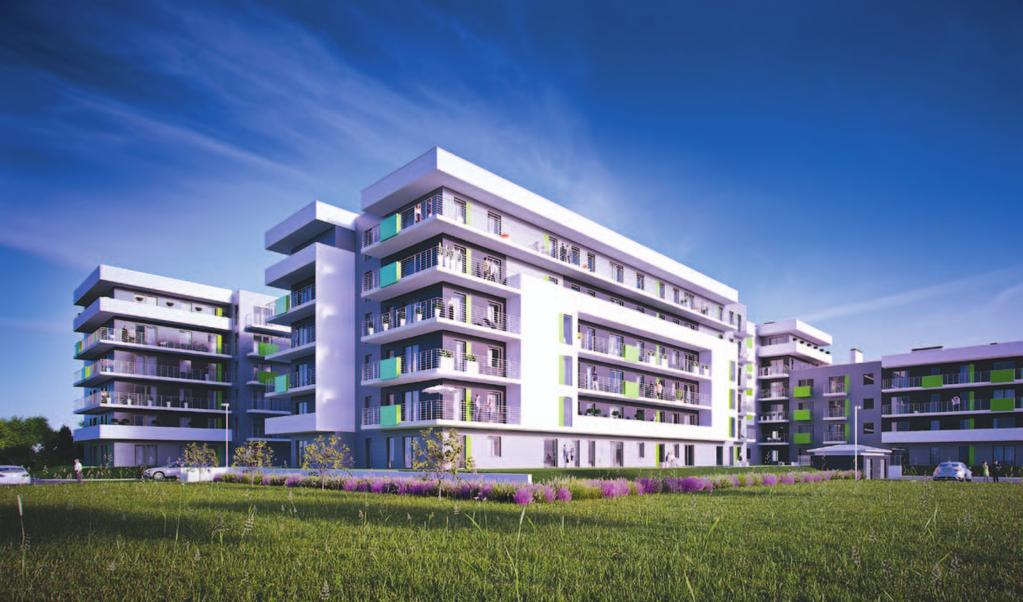 MLS Development - Wille Jana Profit Development, Nowe Złotno Osiedle Wille Jana to nowoczesny kompleks mieszkaniowy złożony z siedmiu kameralnych budynków apartamentowych, powstający przy ul.