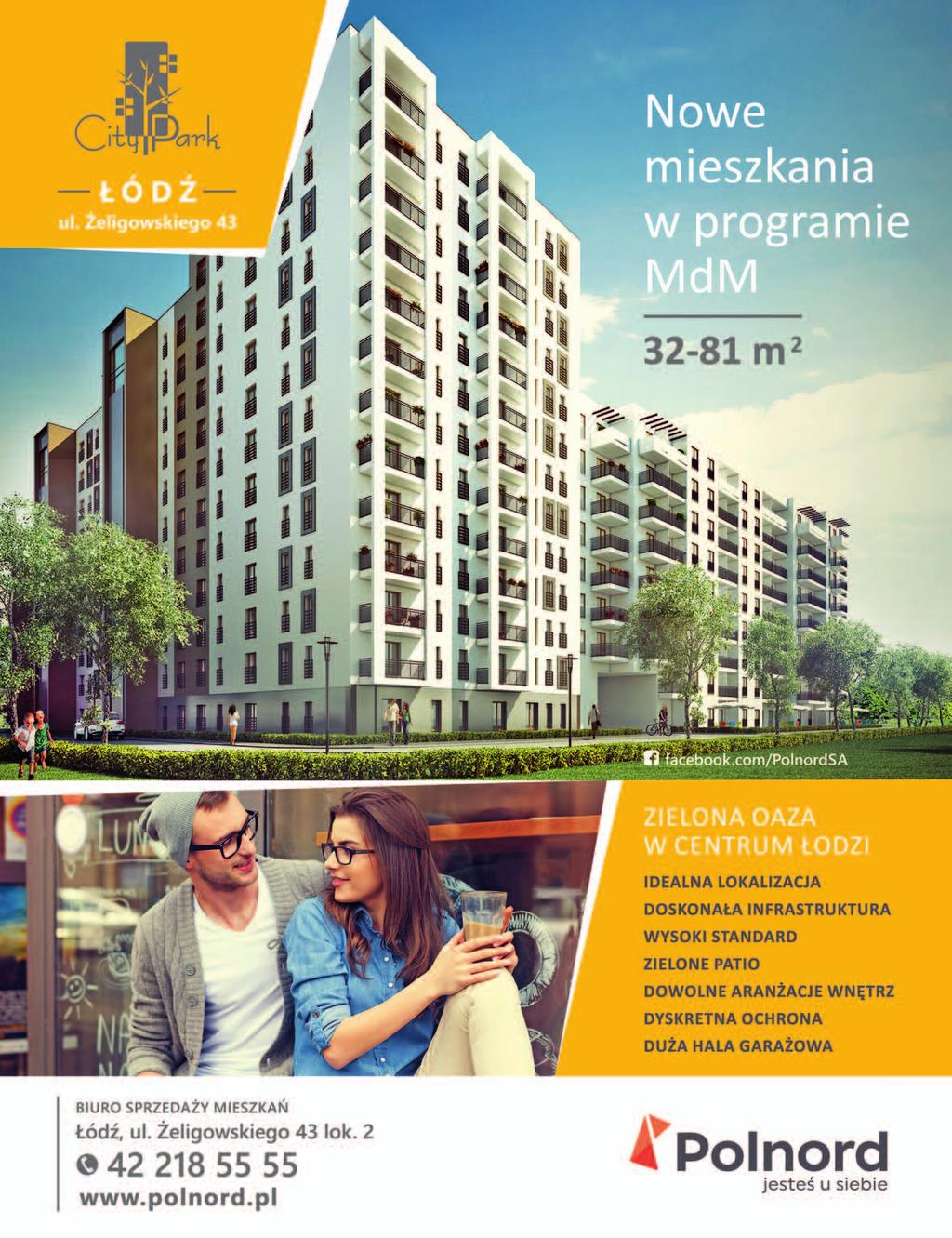 Z myślą o wygodzie mieszkańców zaprojektowano ustronne patio oraz wspólny taras wieńczący dach jednego z budynków. Inwestycja powstaje w samym centrum Łodzi, przy ul.