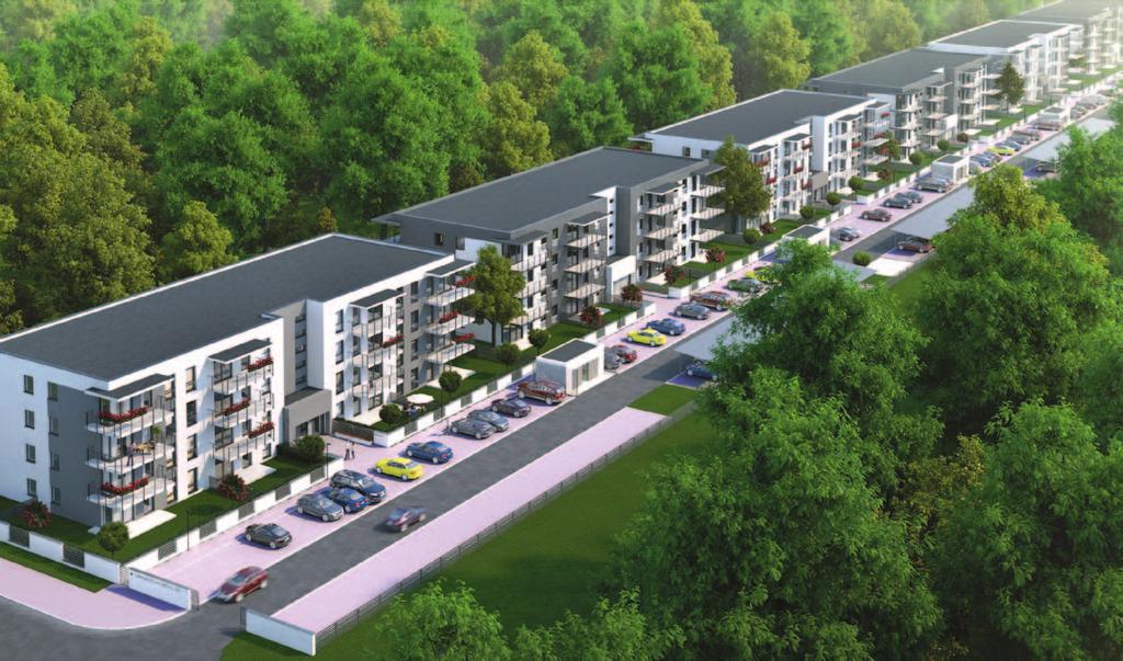 CEM-MIX - MIESZKANIA HETMAŃSKA Osiedle Opolczyka, to kontynuacja inwestycji Mieszkania Hetmańska firmy CEM- -MIX.