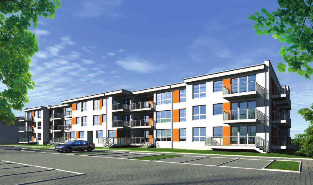 GLS DEVELOPMENT, BRZESKA 21 ŁODŹ - BALUTY Echo Investment S.A., Osiedle Jarzębinowe Nowoczesny apartamentowiec oddany do użytkowania.