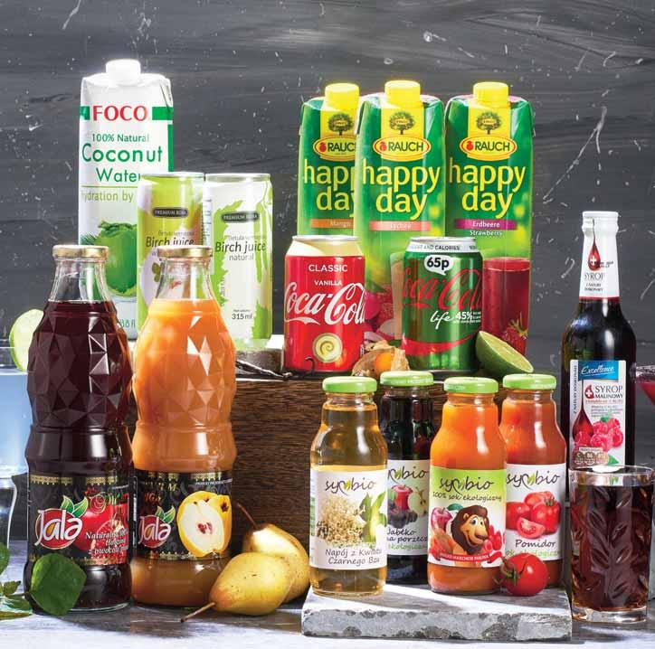 SUPEROFERTA 11 Woda kokosowa FOCO 1 l Sok z brzozy PREMIUM ROSA puszka 315 ml 2 rodzaje 8,86/l 2 79 Napój HAPPY DAY 1 l 4 Syrop Z NATURY EXCELLENCE 320 ml 11,22/l 3 59 Napój gazowany COCA-COLA LIFE,