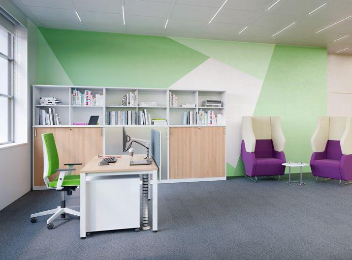 Contemporary offices are dynamic they change according to employees' needs and the types of task being performed.
