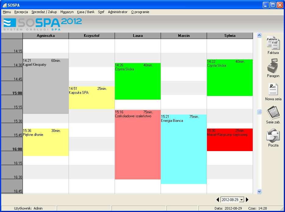 SOSPA System Obsługi SPA Rys.