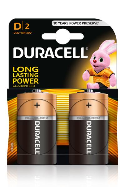 Baterie DURACELL BASIC LR20 / D / MN 1300 (K2) Symbol KTM: SC-DURB-D2 Symbol EAN: 5000394076723 Waga: 0.304kg Ilość produktów w opakowaniu zbiorczym: 10 szt.