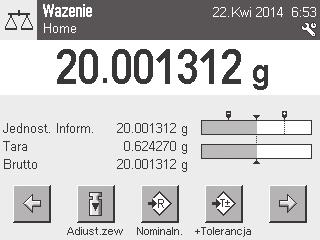 1 2 3 4 5 6 9 7 8 1 Opis Nazwa aplikacji Wyjaśnienie Wybierz aplikację. Dotykając tej strefy, można wybrać menu aplikacji. To samo menu można także wyświetlić przyciskiem [ ].