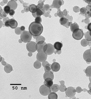 NANOSTRUKTURALNE MATERIA Y WYBUCHOWE 0 Rozrzucone wybuchem klastery plazmy glinowej sch³adzaj¹ siê w argonie i kondensuj¹ w postaci sferoidalnych cz¹stek o œrednicach mniejszych od. 00 nm.