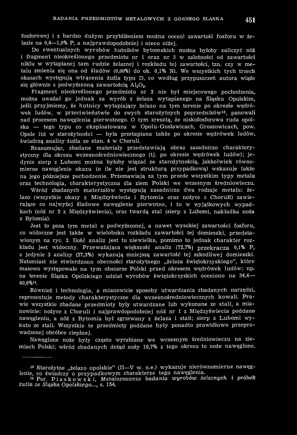tej zawartości, tzn. czy w metalu zmienia się ona od śladów (0,00%) do ok. 0,1% Ni.