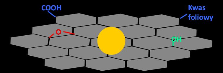 Otrzymywanie kompozytu tlenku grafenu modyfikowanego kwasem foliowym i nanocząstekzłota do obrazowania za pomocą SERS Niektóre rodzaje komórek rakowych charakteryzują się nadekspresją receptorów