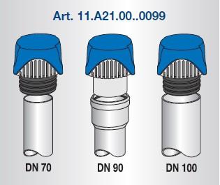 Nazwa produktu Napowietrzacz Ventilair DN 30-50 izolowany 11A2000 0099 termicznie, pracuje w temp.