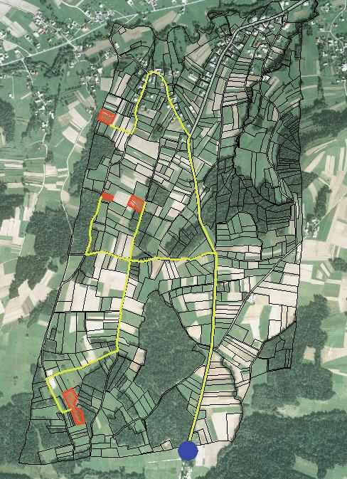 Podstawowe informacje o gruntach naleīących do jednostki rejestrowej o numerze 279 przed i po scaleniu Table 3. Basic information on land belonging to farm No.