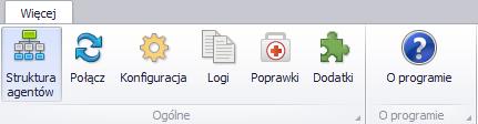 3.2.2 Dodawanie agentów podrzędnych W celu dodania nowych agentów podrzędnych, po zakończeniu konfiguracji produktu na agencie głównym należy uruchomić Comarch ERP Auto Update i przejść do Struktury