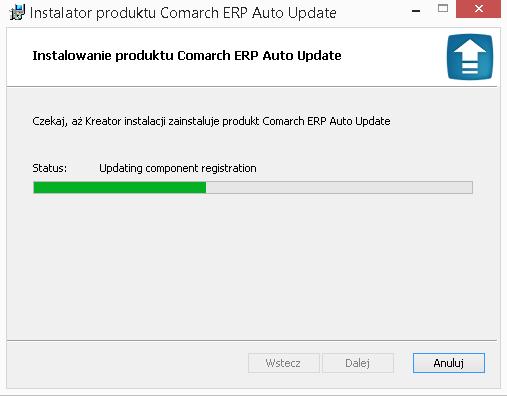 Rys. 4 Wybór katalogu instalacyjnego Następnie należy wybrać ścieżkę instalacji Comarch ERP Auto Update. Możliwe jest zostawienie domyślnej ścieżki lub wybranie nowej za pomocą przycisku [Zmień ].