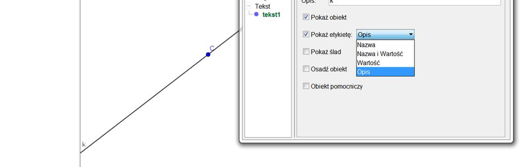 Prosta BC otrzymała nazwę f.