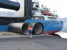 Transport morski zakłada wykorzystanie konwencjonalnych jednostek o niskim tonażu.