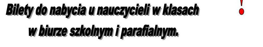 Drodzy Parafianie! Z biurka Ks. Proboszcza Co przed nami w naszej wspólnocie parafialnej? Otóż: Zupa i sałata 21 i 28 stycznia oraz 4 lutego od godz. 4 popołudniu do 7 wieczorem w sali pod kościołem.