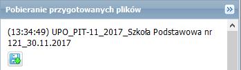 Zaznacz deklaracje, dla których chcesz wydrukować UPO (o statusie Wysłany poprawnie). 2.