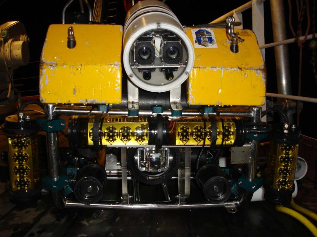 Do prac wykorzystano zdalnie sterowany pojazd podwodny ROV o nazwie Super Achille stanowiący wyposażenie Zakładu Technologii Prac Podwodnych (ZTPP) fot. 1.