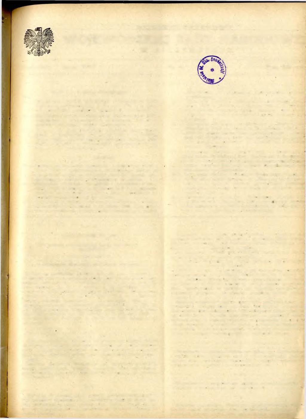 D Z I E N N I K U R Z Ę D O W Y W O J E W Ó D Z K I E J R A D Y N A R O D O W E J W B I A Ł Y M S T O K U B ia ły s to k, 1 H p c a 1 9 6 1 r. N r 4 P o r. 3 0 4C Część I Przepisy obowiązujące Poz.