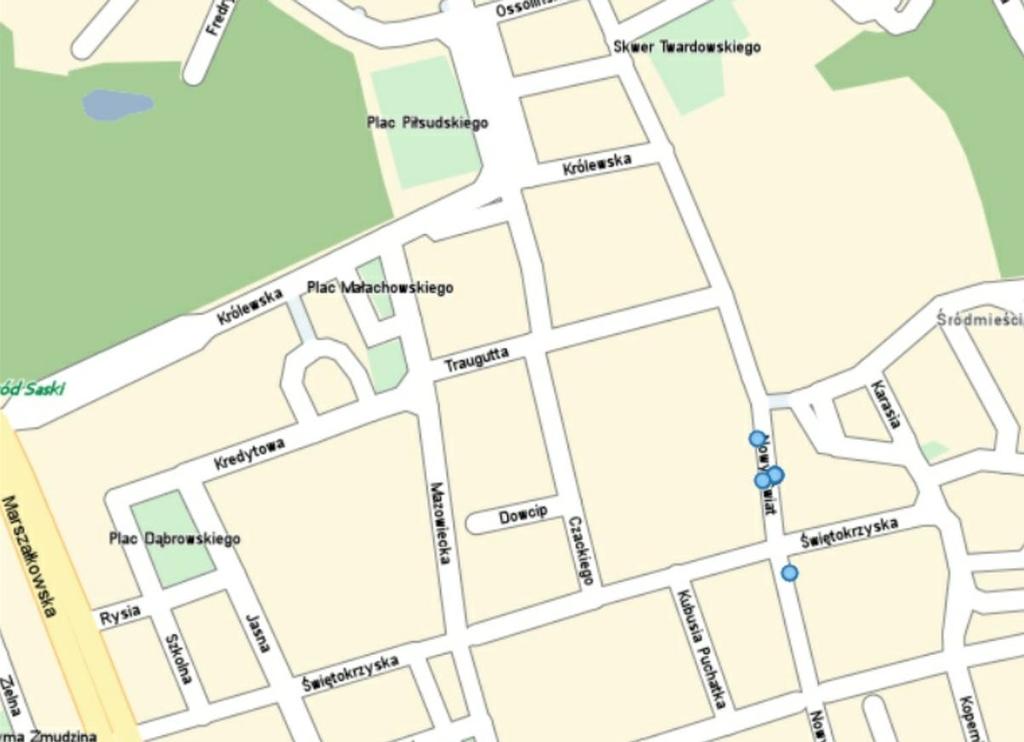 PLAN ORIENTACYJNY grób Nieznanego Żołnierza uwagi 1. Niniejszy rysunek należy rozpatrywać równolegle z pozostałymi rysunkami i częścią opisową architektury oraz projektami branżowymi. 2.