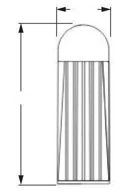 .. 50/60 Hz Pobór przez zasilacz w stanie wyłączonym 0 Watów Przewidywane (L70) przy 85 C... > 50,000 godz. Wskaźnik oddawania barw (CRI)... > 80 Minimalna temperatura działania.