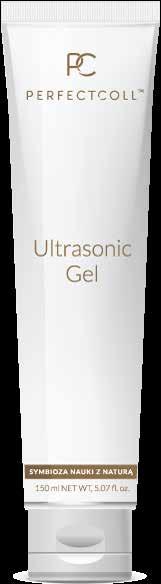 2 W trakcie zabiegu PC ULTRASONIC GEL PC ULTRASONIC GEL to specjalistyczny żel o charakterze czysto technicznym.