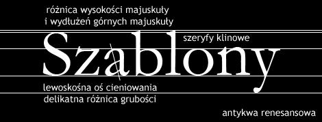 Czcionki Antykwa renesansowa (ang.