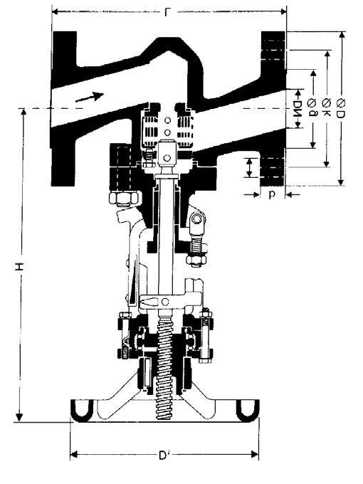 ZK 29/14, z kołem ręcznym DN 50 ZK 29/14, z elektrycznym siłownikiem obrotowym DN 80 DN [mm] 25 50 80 100 150 główne kołnierzy PN 160 [cale] 1 2 3 4 6 L 230 300 380 430 550 L 1