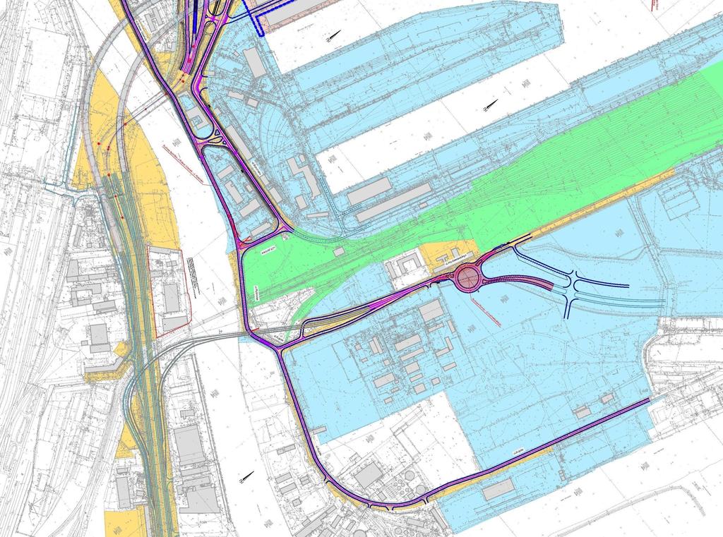 Szczecin 2020 / Praca / Modernizacja dojazdu drogowego do Portu w Szczecinie Port zmiany w układzie