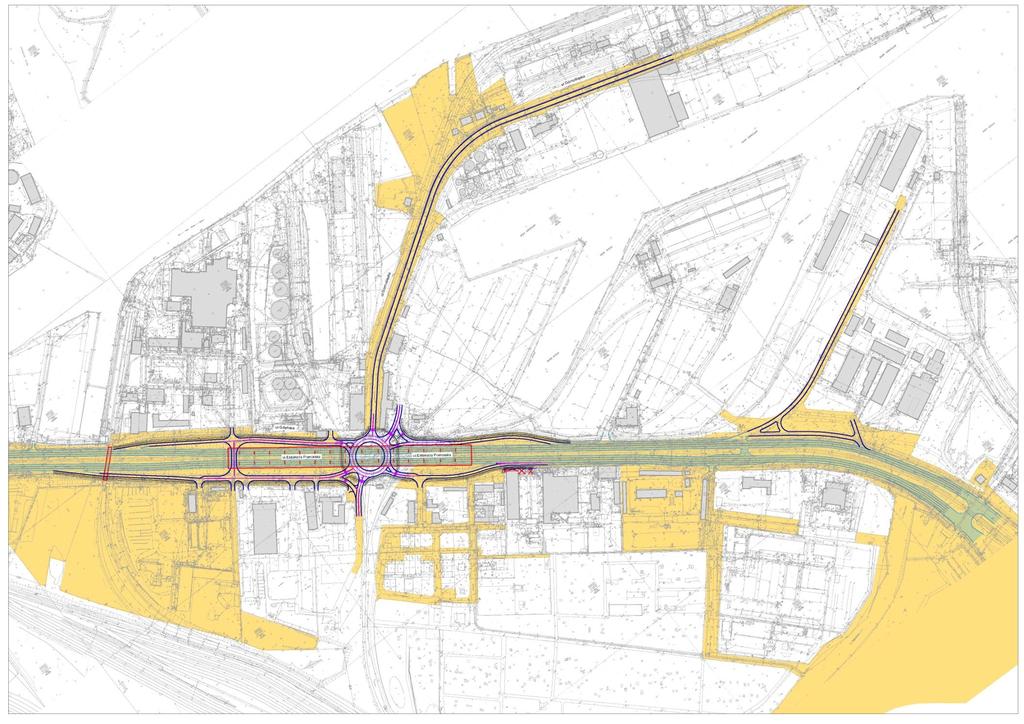 Szczecin 2020 / Praca / Modernizacja dojazdu drogowego do Portu w Szczecinie Estakada Pomorska, Basenowa, Górnośląska