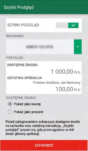 Zobaczysz go po wylogowaniu i przeciągnięciu w dół głównego ekranu aplikacji, jak na poniższym przykładowym zrzucie ekranu. 1 pierwsze logowanie Do logowania podajesz swój identyfikator, tzw.
