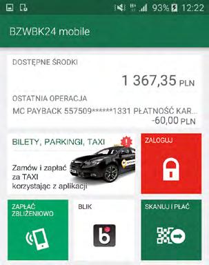 2 rejestracja urządzenia mobilnego Niektóre funkcje BZWBK24 mobile są dostępne po zarejestrowaniu urządzenia mobilnego, z którego korzystasz (zwłaszcza Twojego telefonu komórkowego), jako zaufanego
