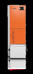SmartFire 11 Stalowy kocioł na pelety, z automatycznym czyszczeniem wymiennika ciepła i palnika, zapalarką oraz zestawem hydraulicznym, o sprawności 90 %