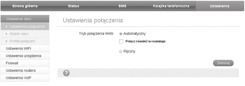 5. Rozpocznij surfowanie po Internecie. Funkcje Głosowe Wykonywanie połączeń Można nawiązać połączenie głosowe korzystając z karty (U) SIM. Aby wykonać połączenie: 1. Podnieś słuchawkę. 2.