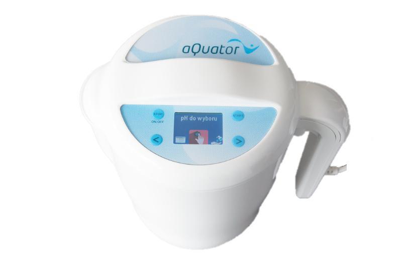 Jonizator wody AQUATOR Plus model 2017 (3-litrowy) (wersje: Silver i Classic) Jonizator wody urządzenie przeznaczone do użytku domowego, w którym podczas procesu elektrolizy jest wytwarzana