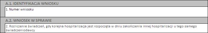 Obsługa okien 133 Następnie należy kliknąć przycisk Zatwierdź znajdujący się na samej górze wniosku, po czym wydrukować wniosek (przycisk Drukuj), uzupełnić o wymagane podpisy i przekazać do OW NFZ.