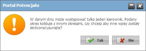 Obsługa okien 199 dodawanego kierownika.