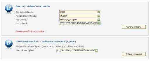 204 Portal Świadczeniodawcy W sytuacji, gdy w sprawozdaniu realizatora pojawią się zlecenia potwierdzone w różnych latach (okres zaopatrzenia z różnych lat