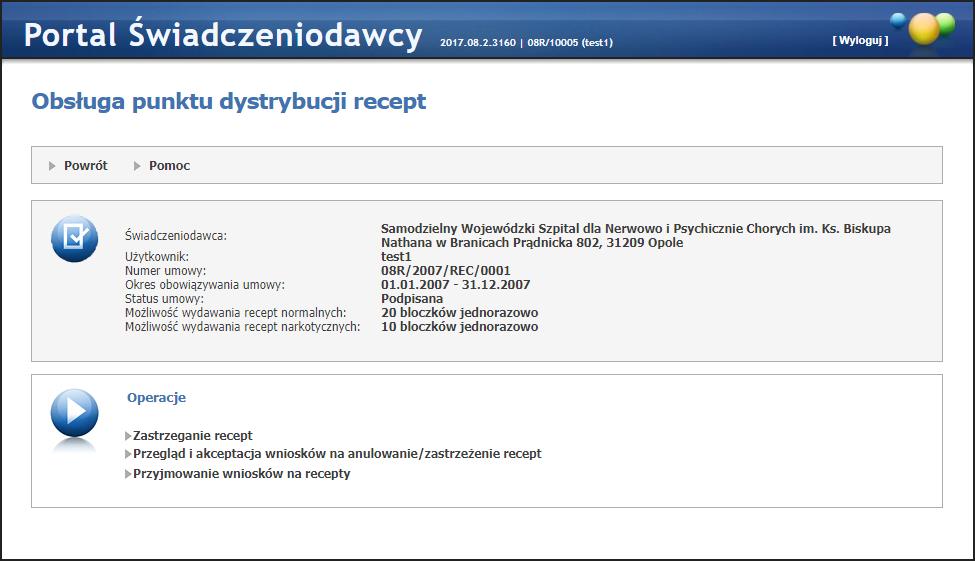 206 Portal Świadczeniodawcy Odnośnik Usuń na liście szablonów pozwala na usunięcie wybranego szablonu. 4.