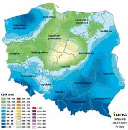 Rozkład opadów deszczu jest w sezonie zazwyczaj nieregularny, a deszcz pada nie wtedy, gdy jest najbardziej potrzebny.
