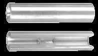 Końcówki i złączki kablowe do kabli Al wielodrutowych Złączka redukcyjna szczelna ALS Materiał: aluminium Przekrój żyły rm/sm [mm 2 ] z na Oznaczenie złączki s d 1 d 2 l Wyróżnik matryc zaciskowych