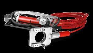 może przekraczać 30 mm Współpracuje z pompą hydrauliczną H 800 i agregatami hydraulicznymi: AH 100, AH