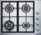 elektryczna w pokrętle // Palnik WOK // Zabezpieczenie przeciwwypływowe // Kolor: Inox 4