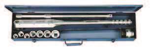 8570 CD - 8575 CDL KLUCZE DYNAMOMETRYCZNE DREMOMETER 80-360 N m / 60-260 lbf ft T Kontrolowane dociąganie śruby w zakresie 80-360 N m / 60-260 lbf ft T Zastosowanie w prawie każdej dziedzinie