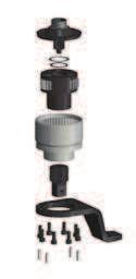 DREMOPLUS ALU Rodzina 2: DVI-20L/Z i DVI-28L/Z :4 2.000 N-M Czworokąt wejściowy 3/4" :4 2.000 N-M :5,5 2.000 N-M Lekki: Korpus z wysokiej jakości aluminium jest lżejszy o ok.