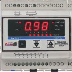 Regulatory Regulatory współczynnika mocy Produkty firmy: BMR Charakterystyka BMR Gama regulatorów współczynnika mocy firmy BMR * napięcie zasilania / pomiarowe L L: 00VAC 0Hz (+0% / -%) * zakres