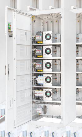 Baterie kondensatorów ZenMATIC IP0 System automatycznych zestawów baterii kondensatorów ZenMATIC Gama baterii kondensatorów ZenMATIC bez dławików ochronnych - wzmocnione * napięcie znamionowe