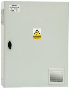 Baterie kondensatorów Wykonanie specjalne System automatycznych zestawów baterii kondensatorów ZenMATIC Gama baterii kondensatorów wiszących - wykonanie w obudowie Sarel typ wzmocniony * napięcie